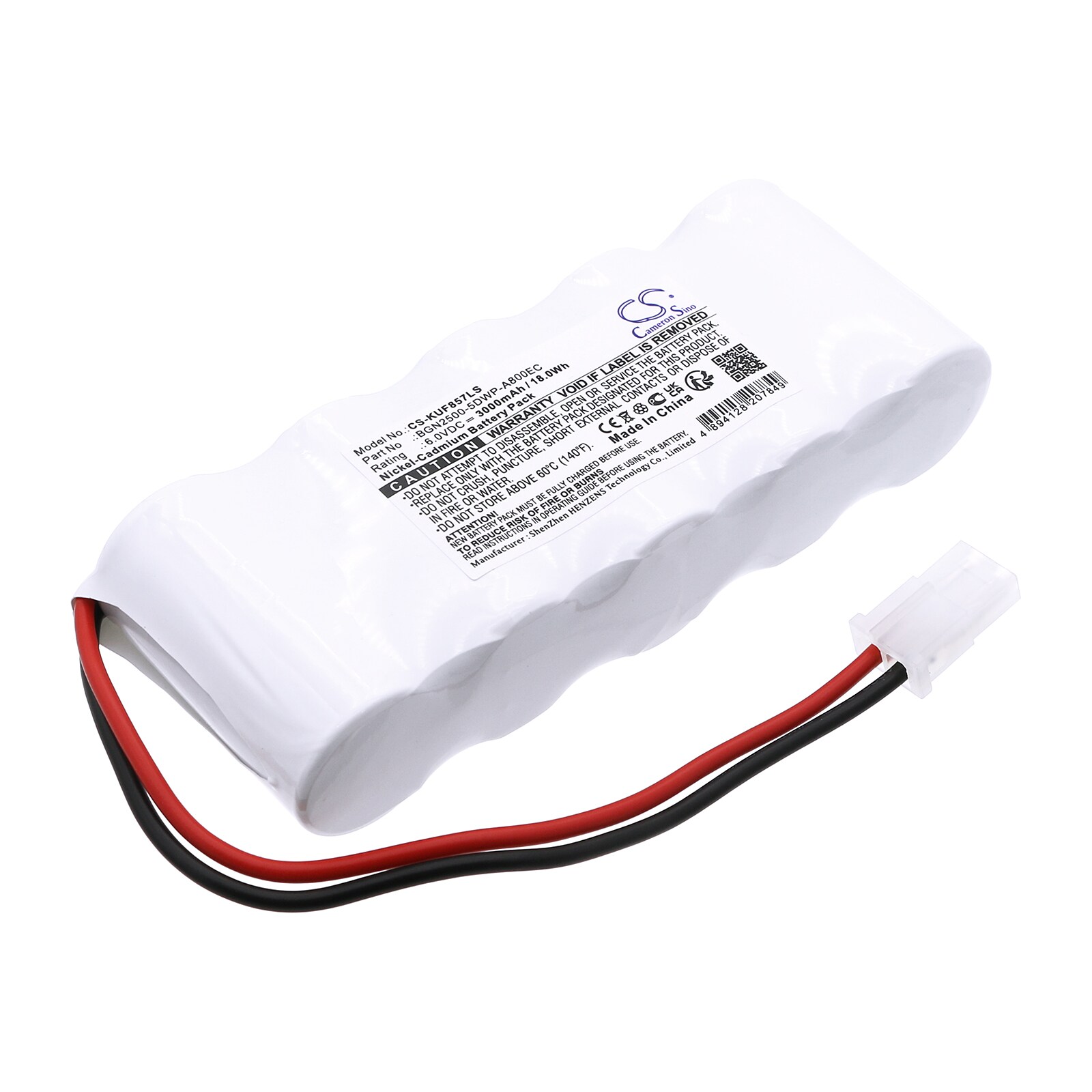 Batteri for nødlys til Kaufel 850.0057