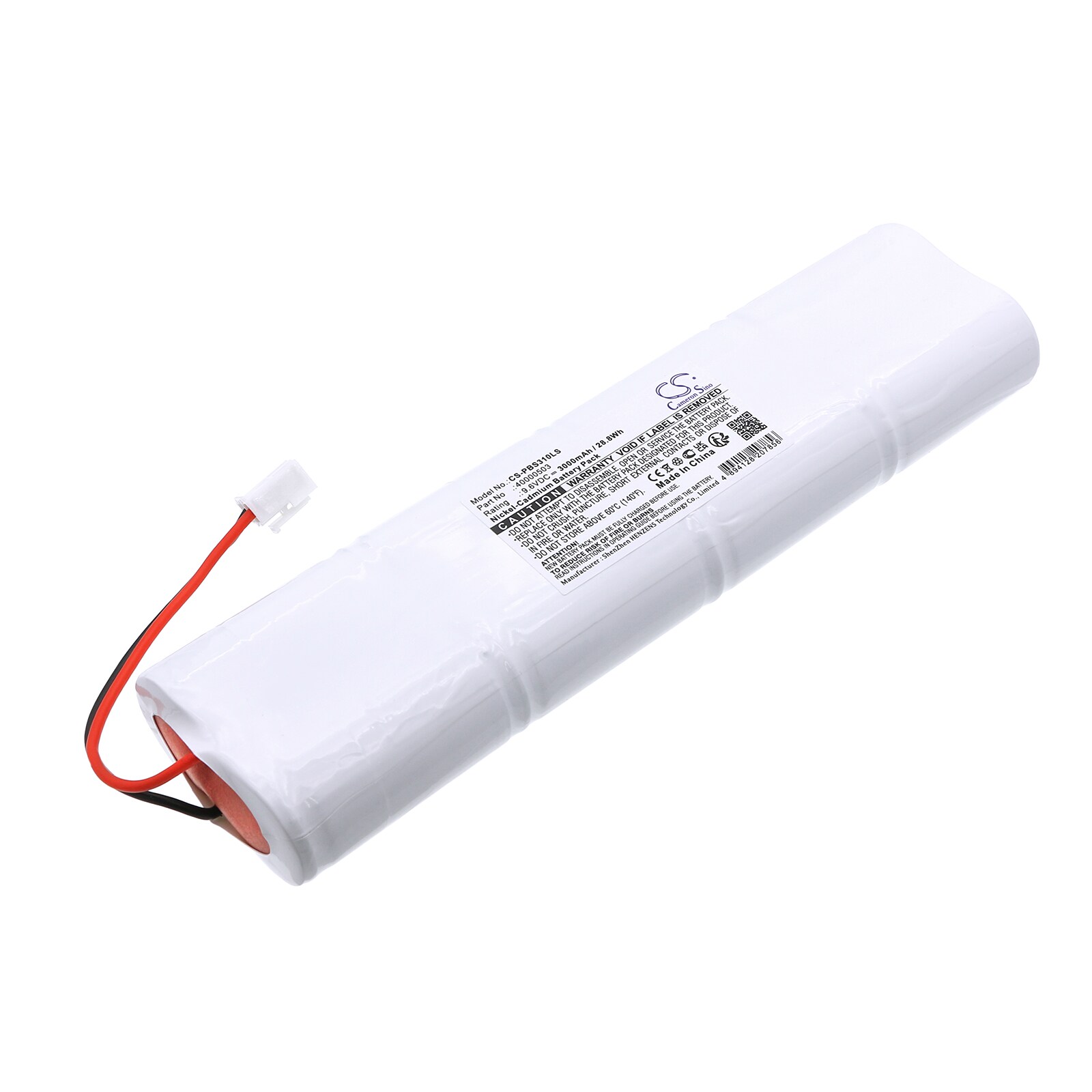 Batteri for nødbelysning for Philips Bodine BSL310SB