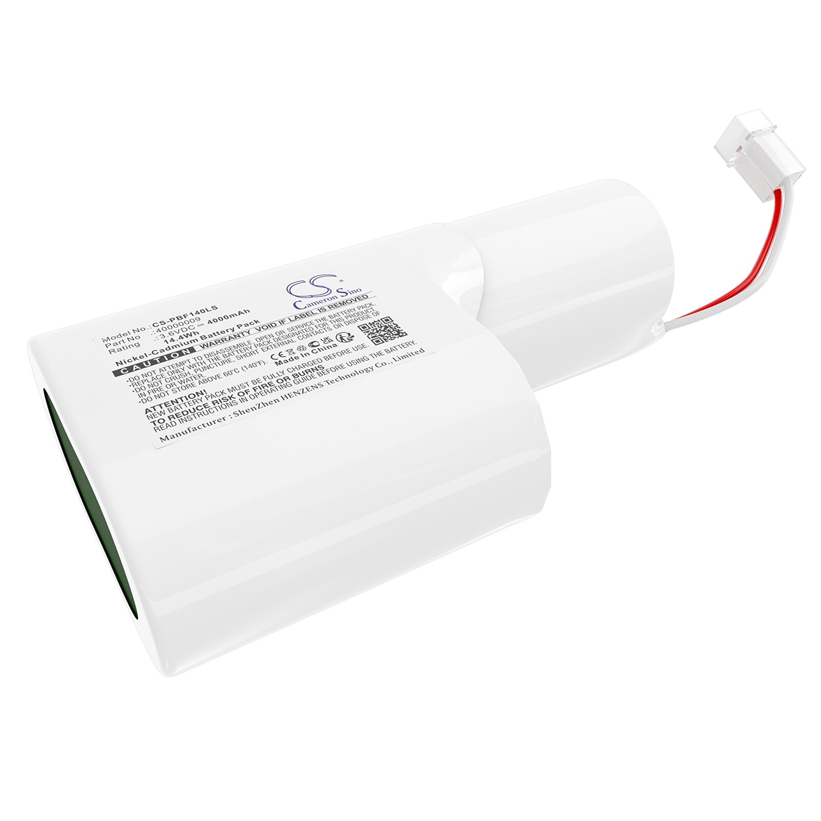 Batteri for nødbelysning for Philips Bodine PCF14004