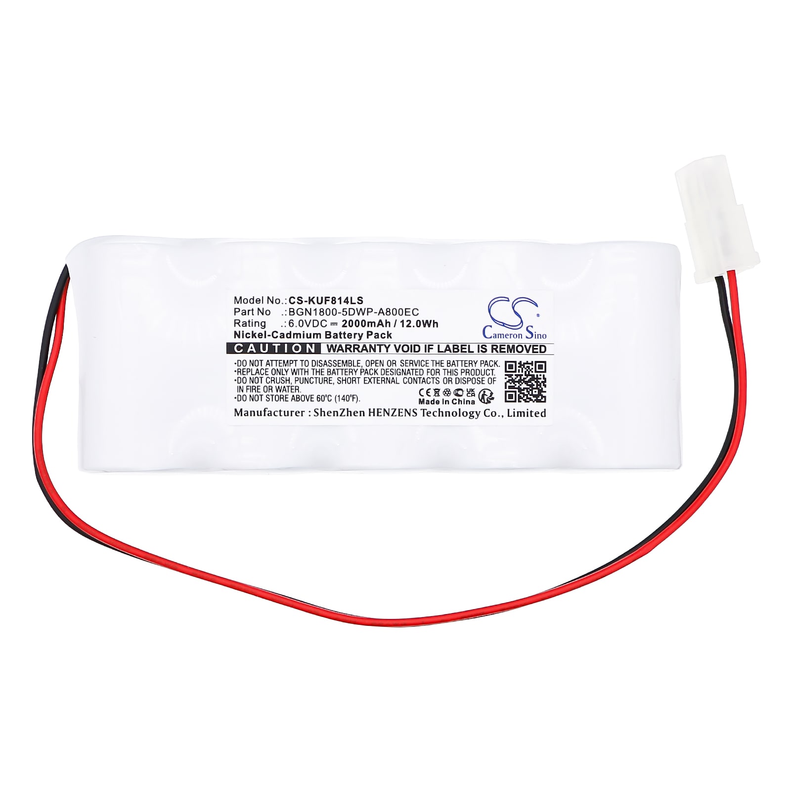 Batteri for nødlys til Kaufel 850.0014
