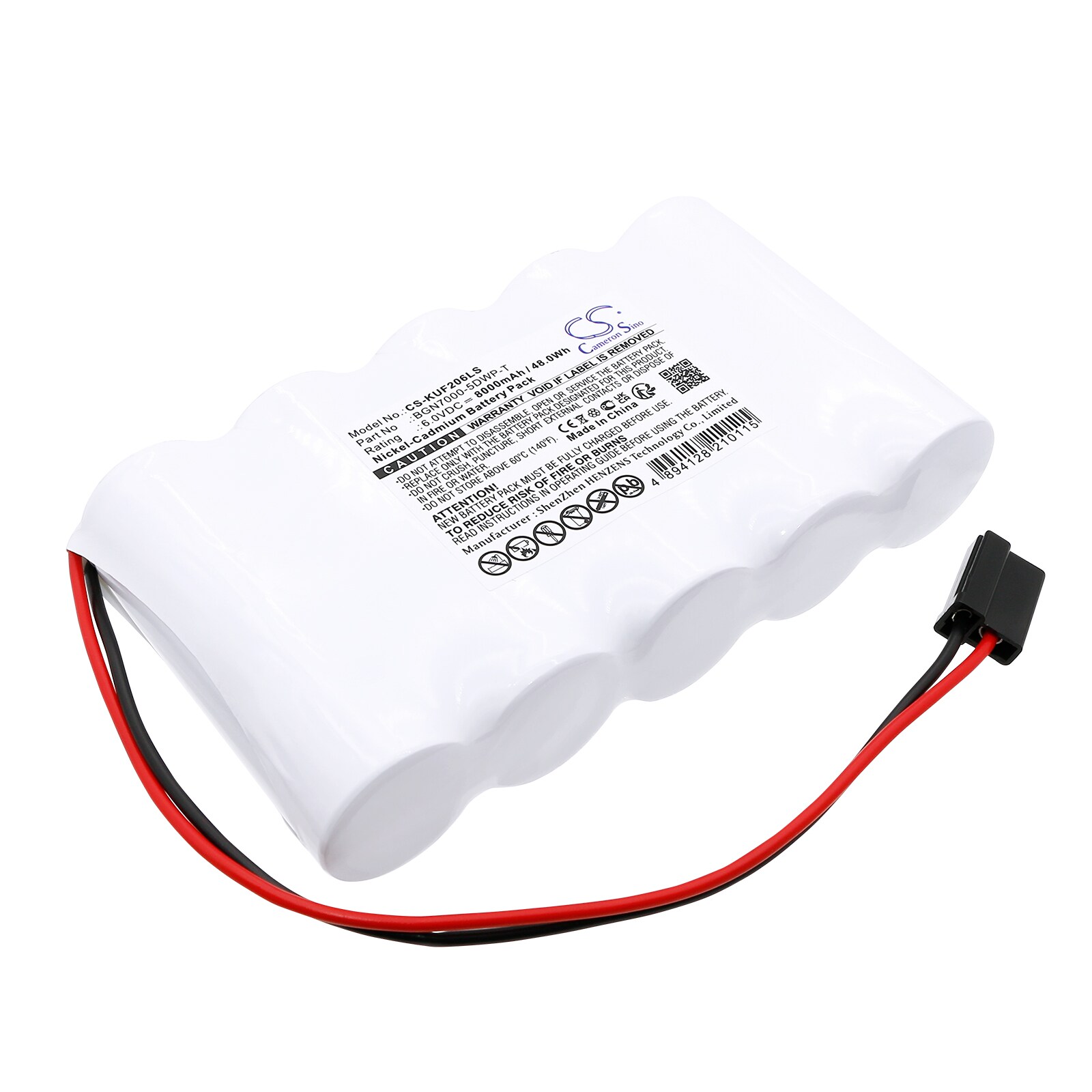 Batteri for nødlys til Kaufel 002006