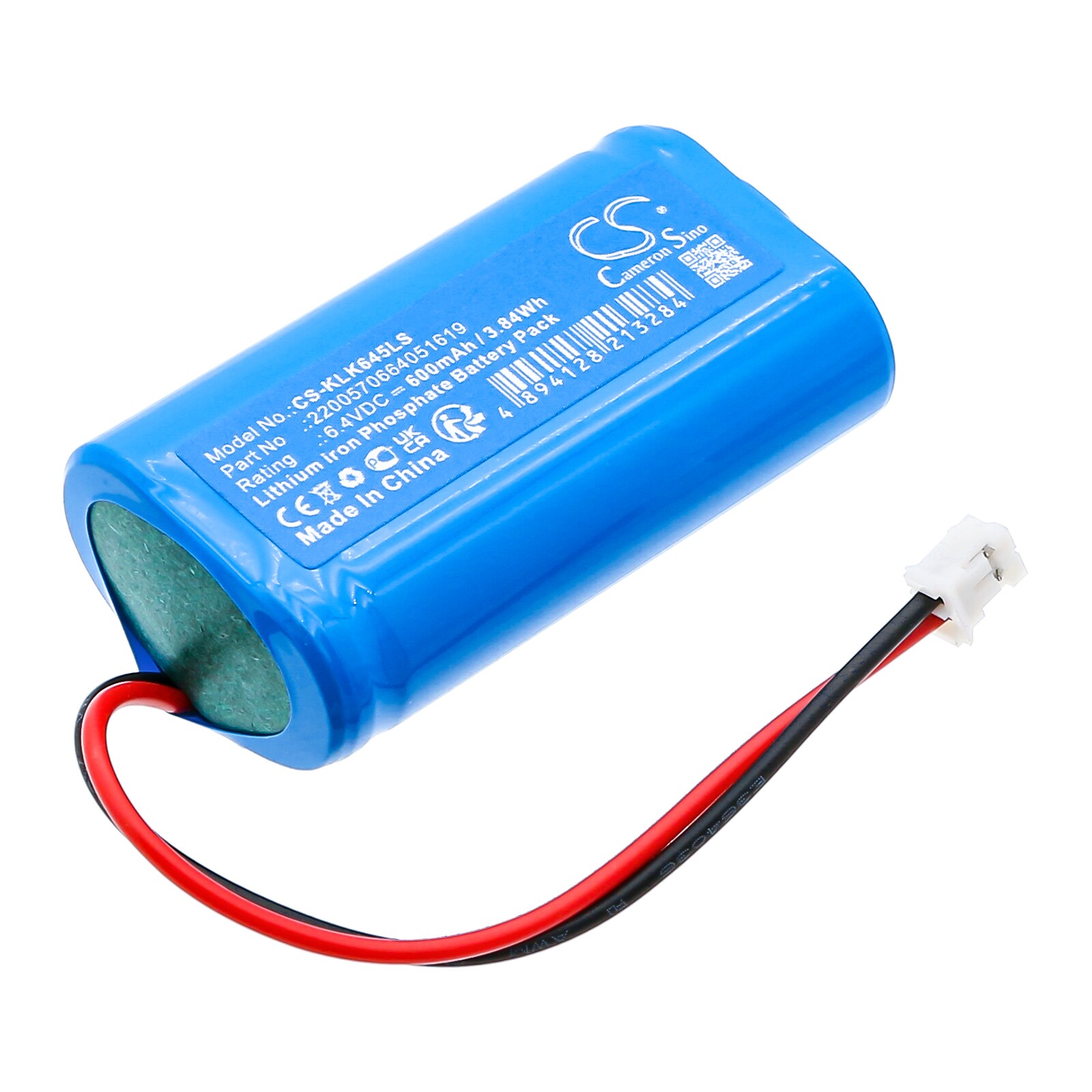Batteri for nødbelysning til KanLux 2200570664051619, 5902052509928, AK.LK64TD05HC06 og andre.