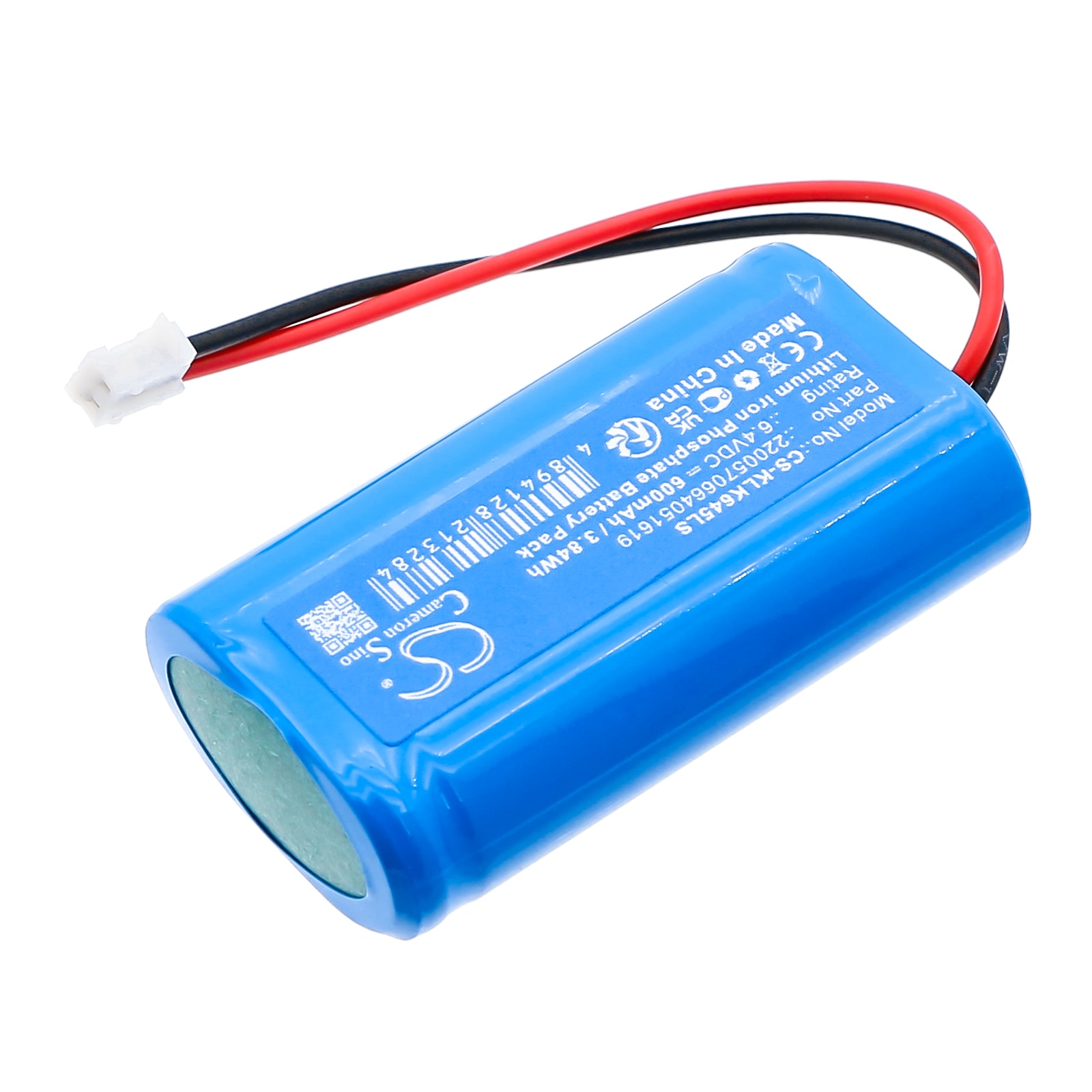Batteri for nødbelysning til KanLux 2200570664051619, 5902052509928, AK.LK64TD05HC06 og andre.