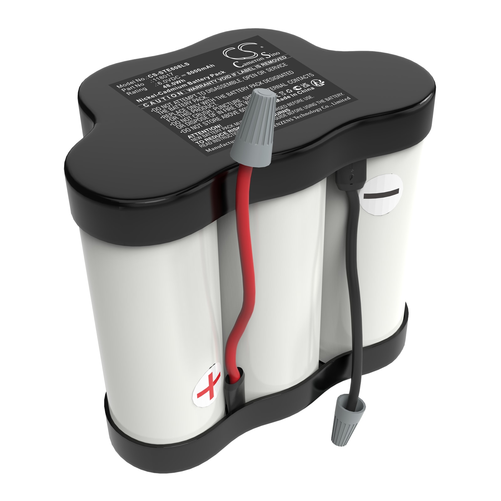 Batteri til nødlys for stål ECOLUX 6608/5