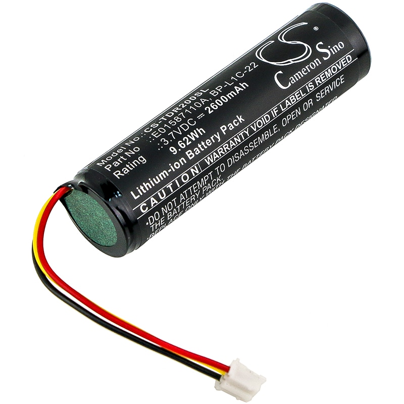 Batteri for mediespiller for Tascam MP-GT1