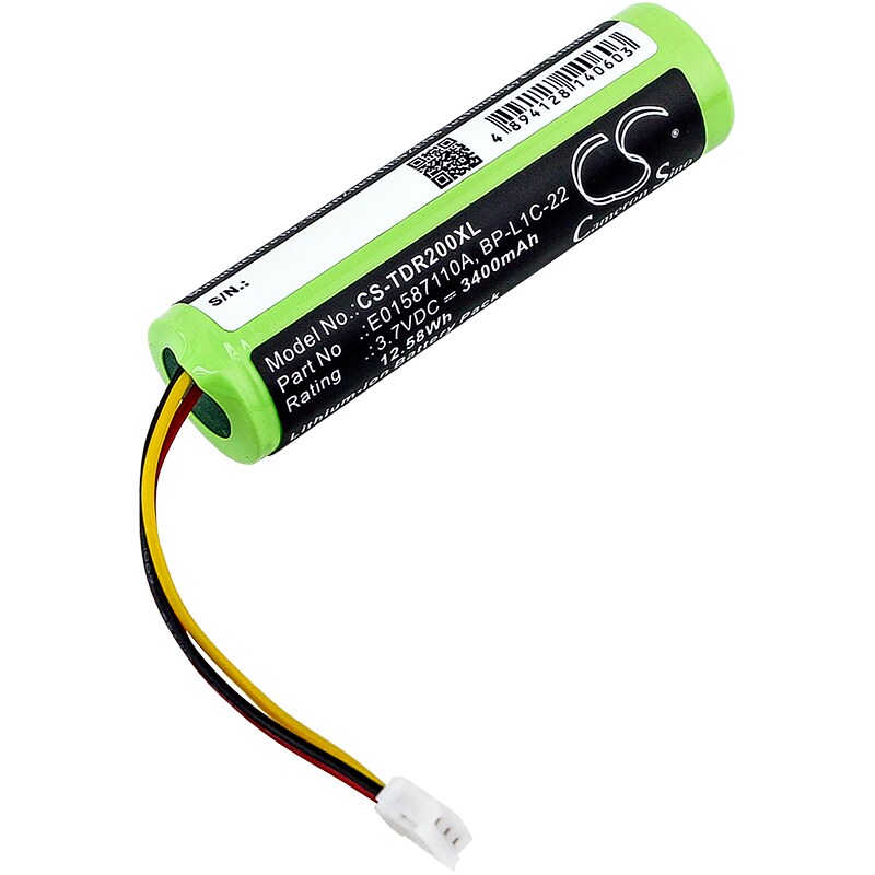 Batteri for mediespiller for Tascam MP-GT1
