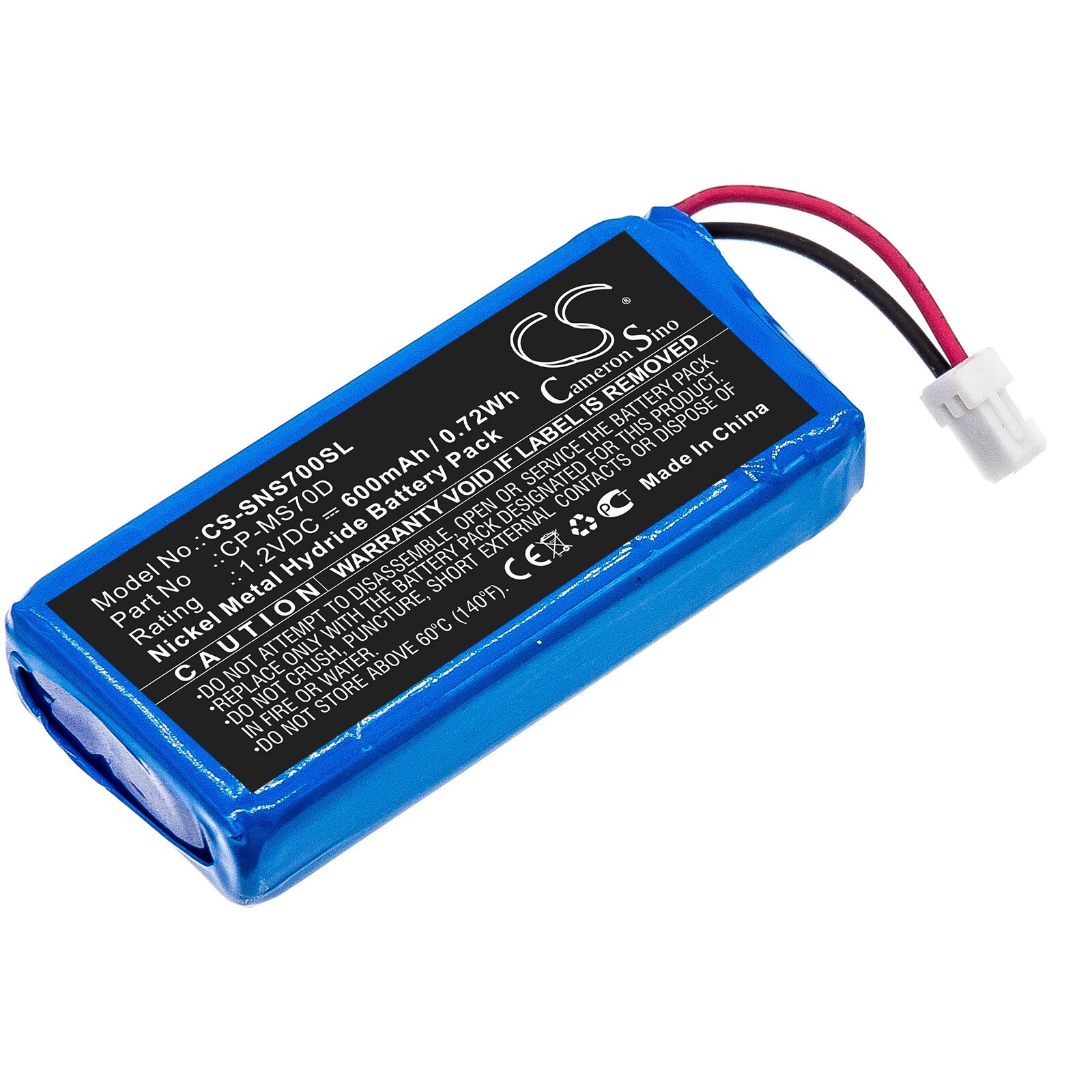 Batteri til mediespiller for Sony Walkman NW-MS70D, NW-MS90D