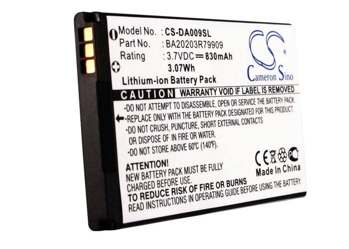 Mediespillerbatteri for Creative Zen Micro Photo, Zen Micro Photo 4G