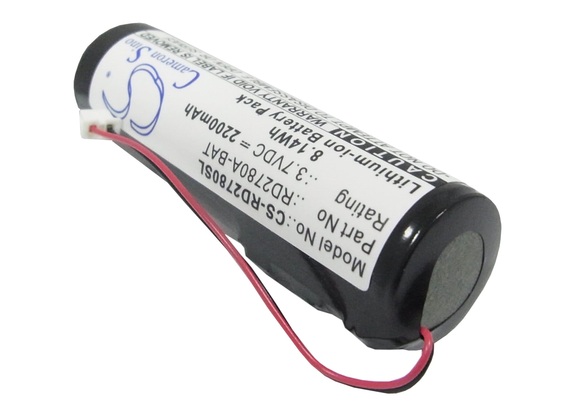 Batteri til mediespiller for RCA Lyra Jukebox RD2780 MP3-avspiller
