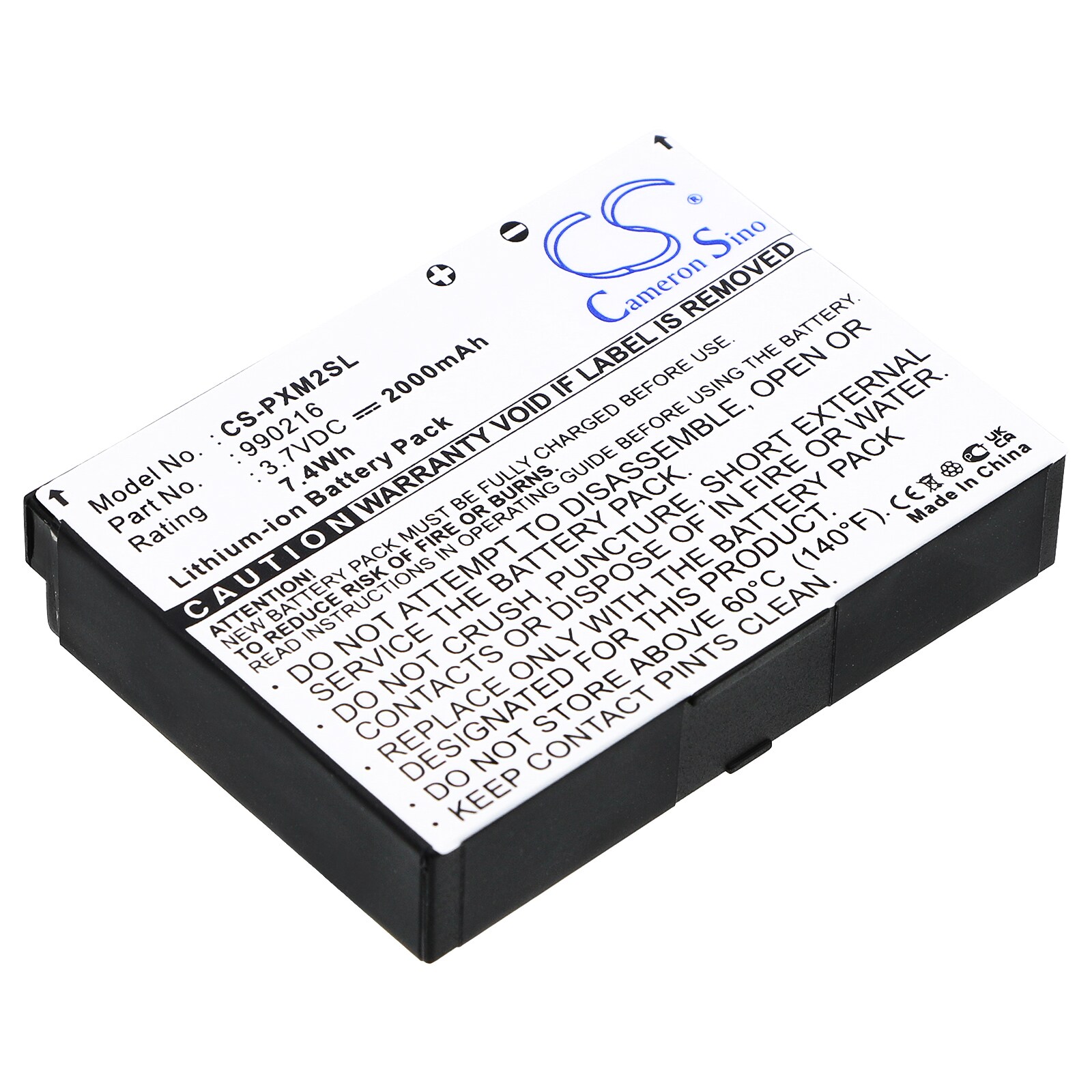 Batteri til mediespiller for Pioneer GEX-INN01, XM2go, inno osv.