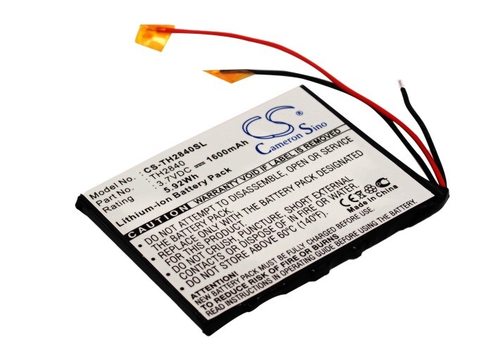 Media Player-batteri for Thomson PDP2840 MP3-spiller