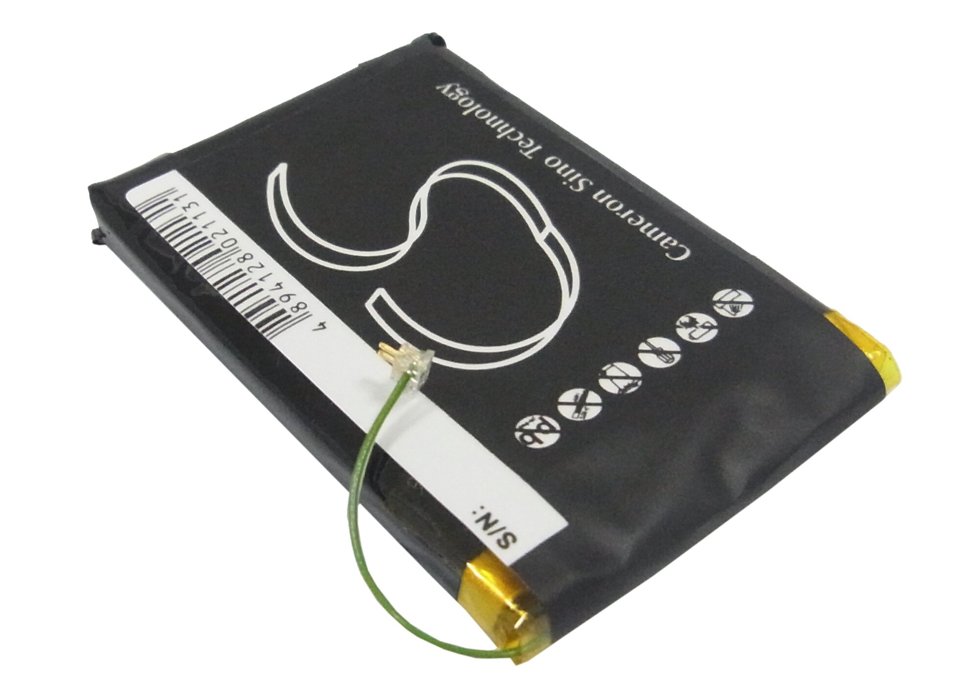 Batteri til mediespiller for iRiver Clix Plus, U20, REI-iriverclix2 og andre.
