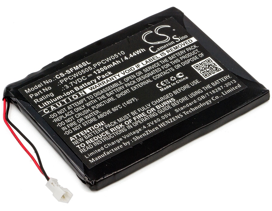 Batteri til mediespiller for i-Audio X5L 30GB