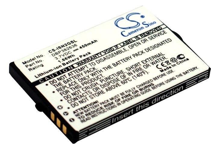 Mediespillerbatteri for INSIGNIA NS-DA1G, NS-DA2G 1 GB, NS-DA2G 2 GB