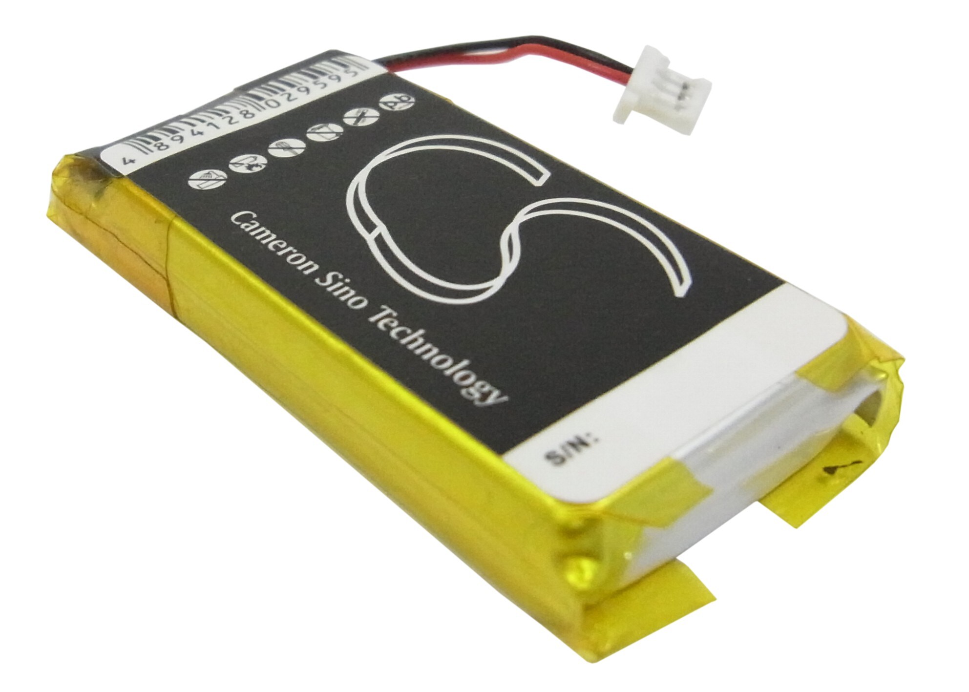 Batteri for mediespiller for Philips GoGear HDD082/17 2GB