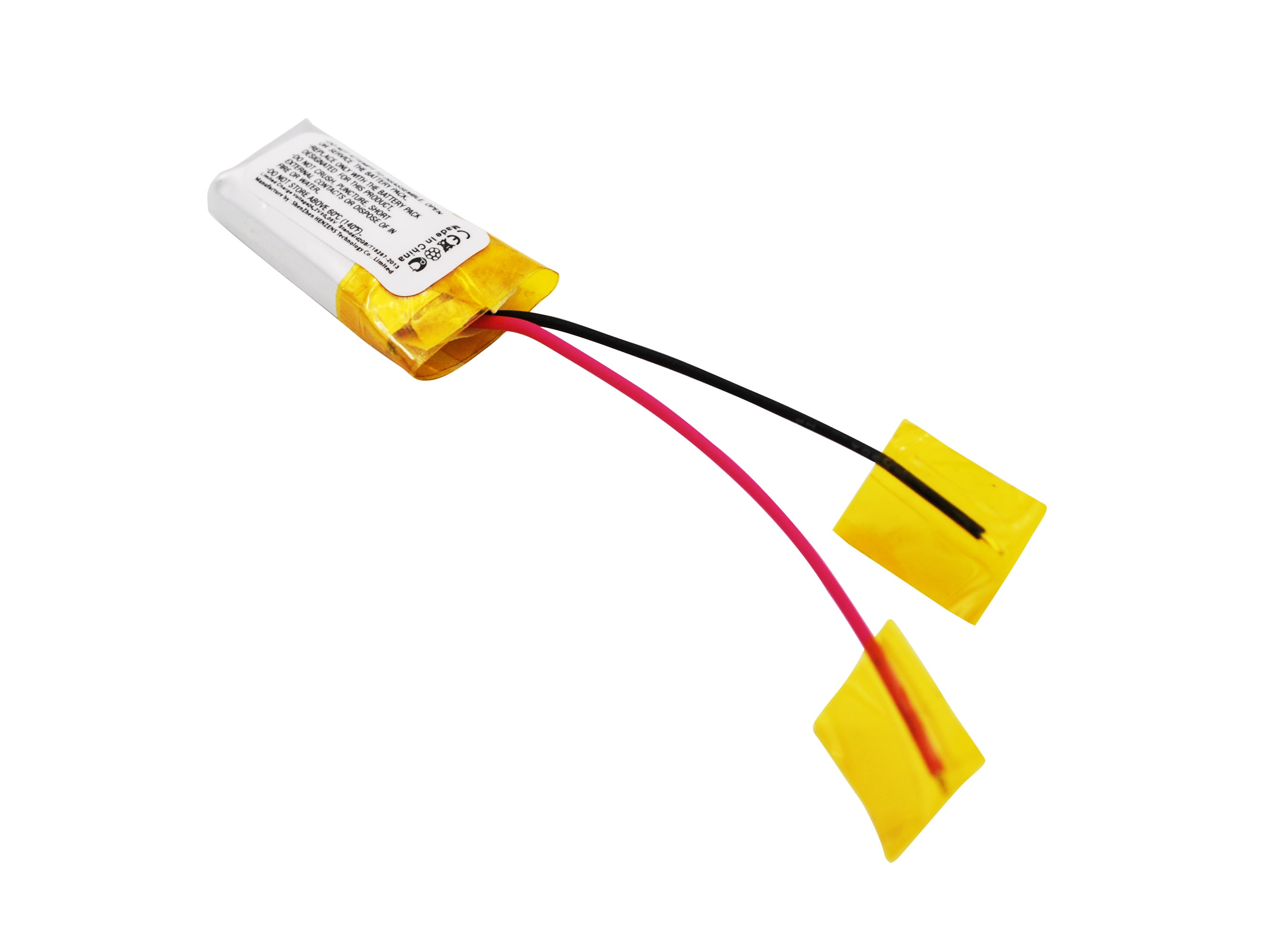 Batteri for mediespiller for Sony NWZ-W262