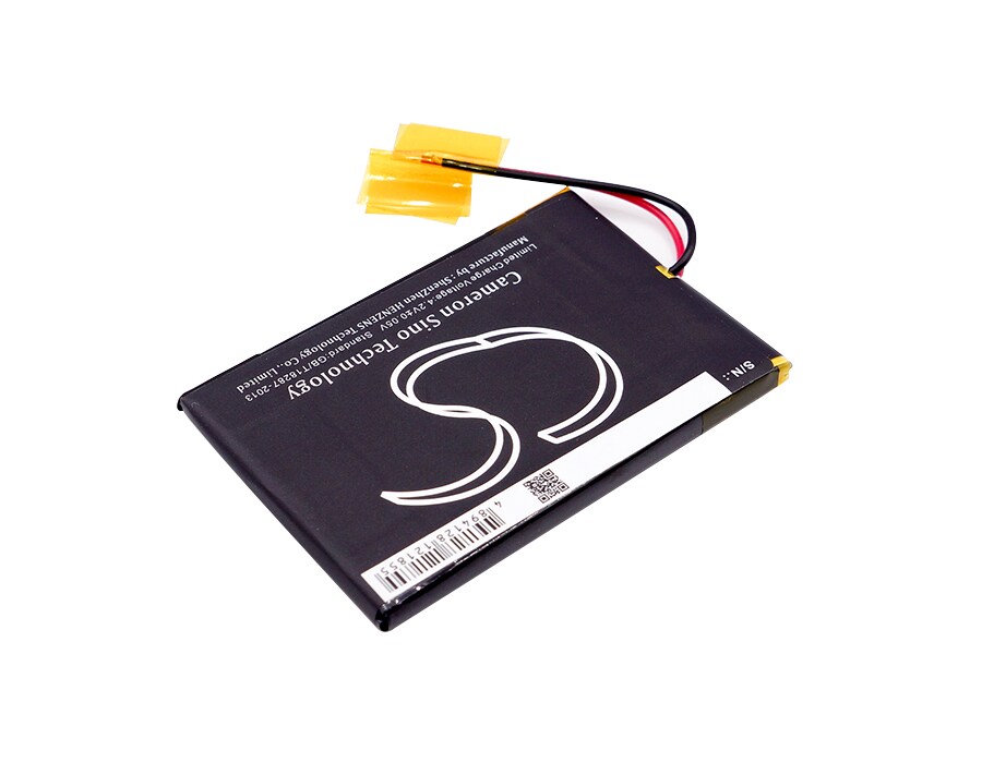 Batteri for mediespiller for Cowon M2, M2 16G, M2 32G