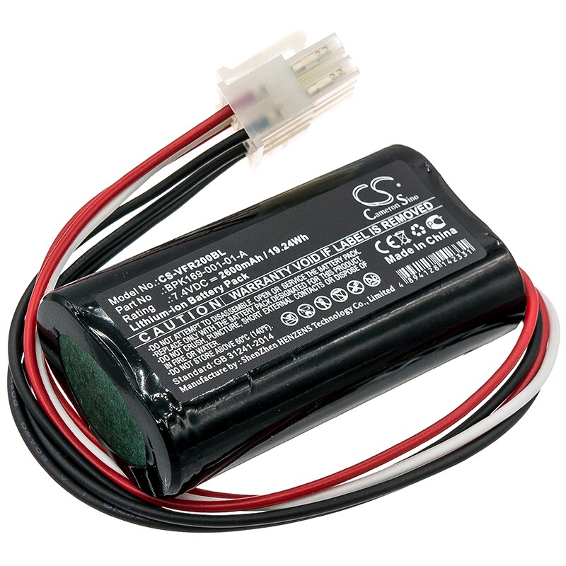 Batteri til betalingsterminal for Verifone Ruby 2, Ruby CI, PCA169-404-01-A og andre.