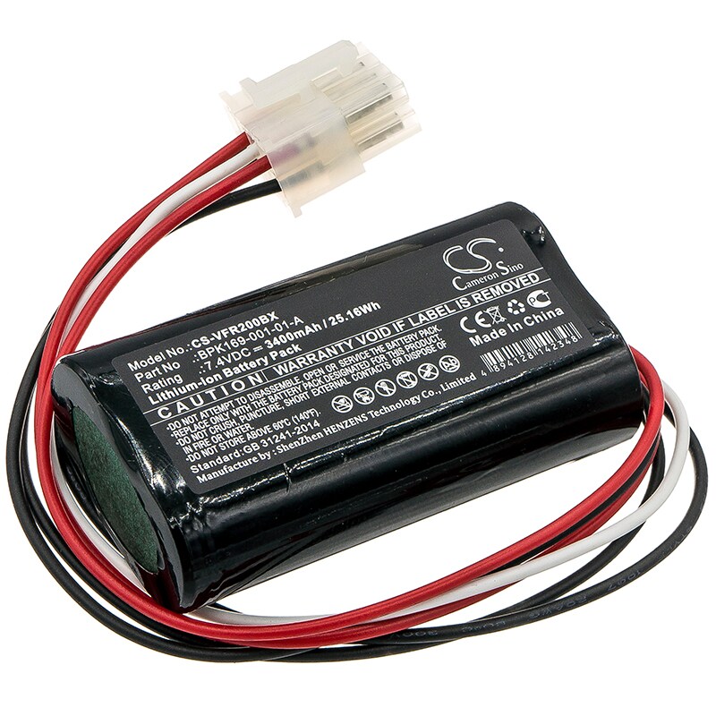 Batteri til betalingsterminal for Verifone Ruby 2, Ruby CI, PCA169-404-01-A og andre.