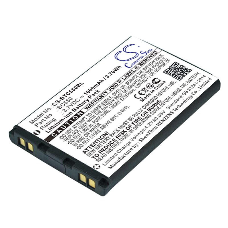 Batteri til betalingsterminal for Bitel IC5500