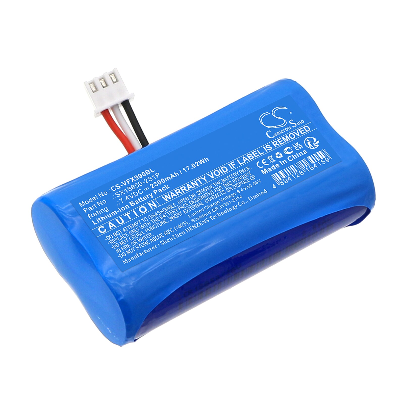 Batteri til betalingsterminal for Verifone X970, X990
