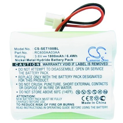 Batteri til betalingsterminal for Proxibus LDP400, MONETEL CDK PP1100 osv.