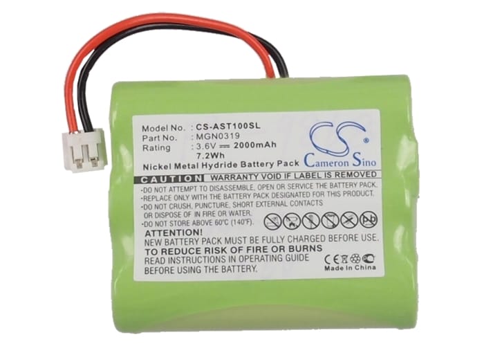 Batteri til betalingsterminal for Ascom EFT20-S, EFT20-R