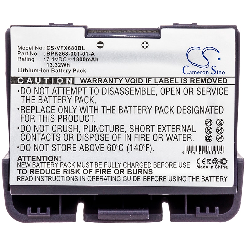 Batteri til betalingsterminal for VeriFone VX680, VX680 trådløs terminal