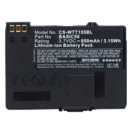 Batteri til betalingsterminal for Way Systems MTT 1510, MTT 1556, MTT 1581 og andre.