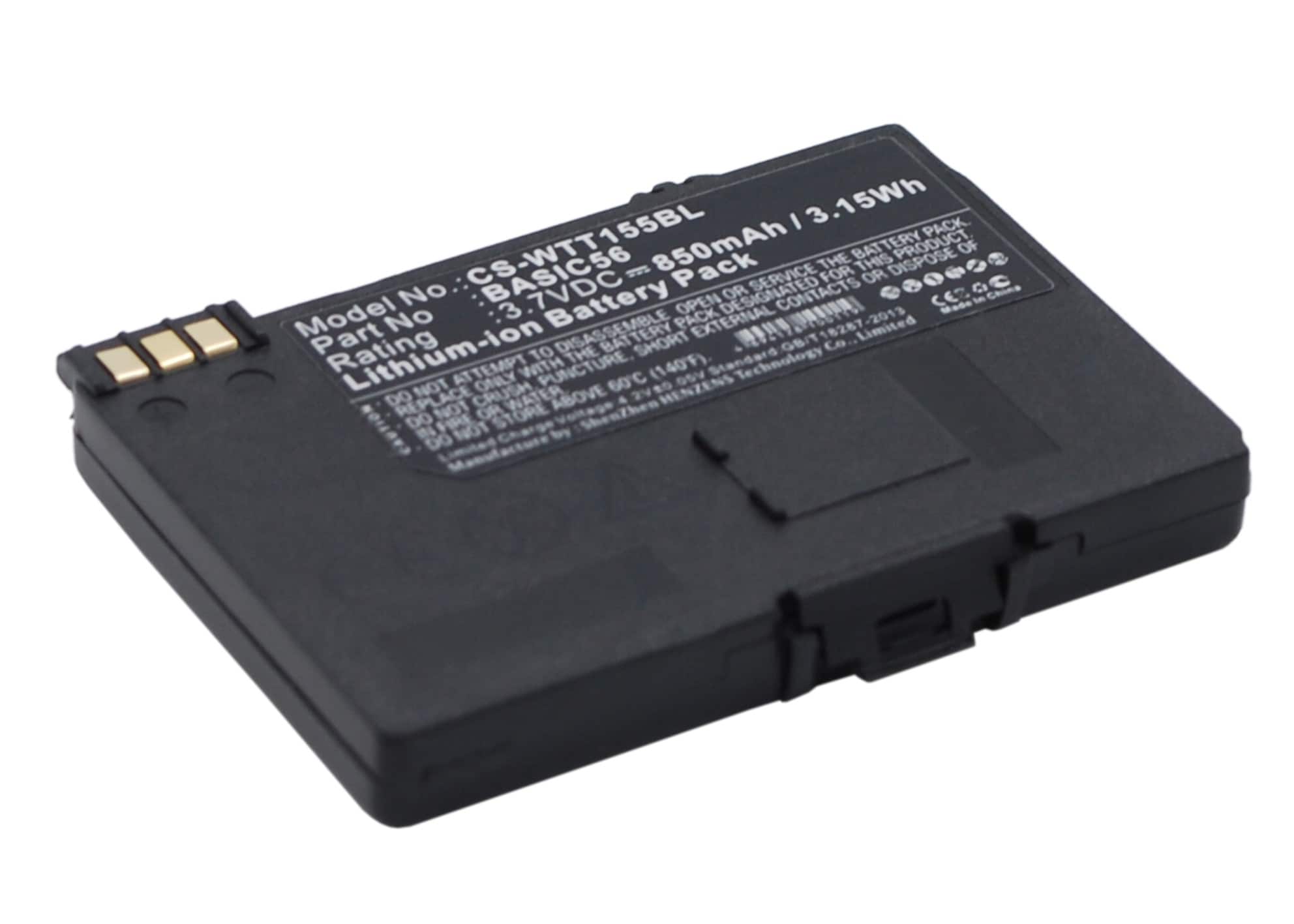 Batteri til betalingsterminal for Way Systems MTT 1510, MTT 1556, MTT 1581 og andre.