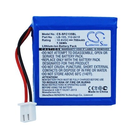 Batteri til betalingsterminal for Safescan 135i, 145ix, 155i osv.