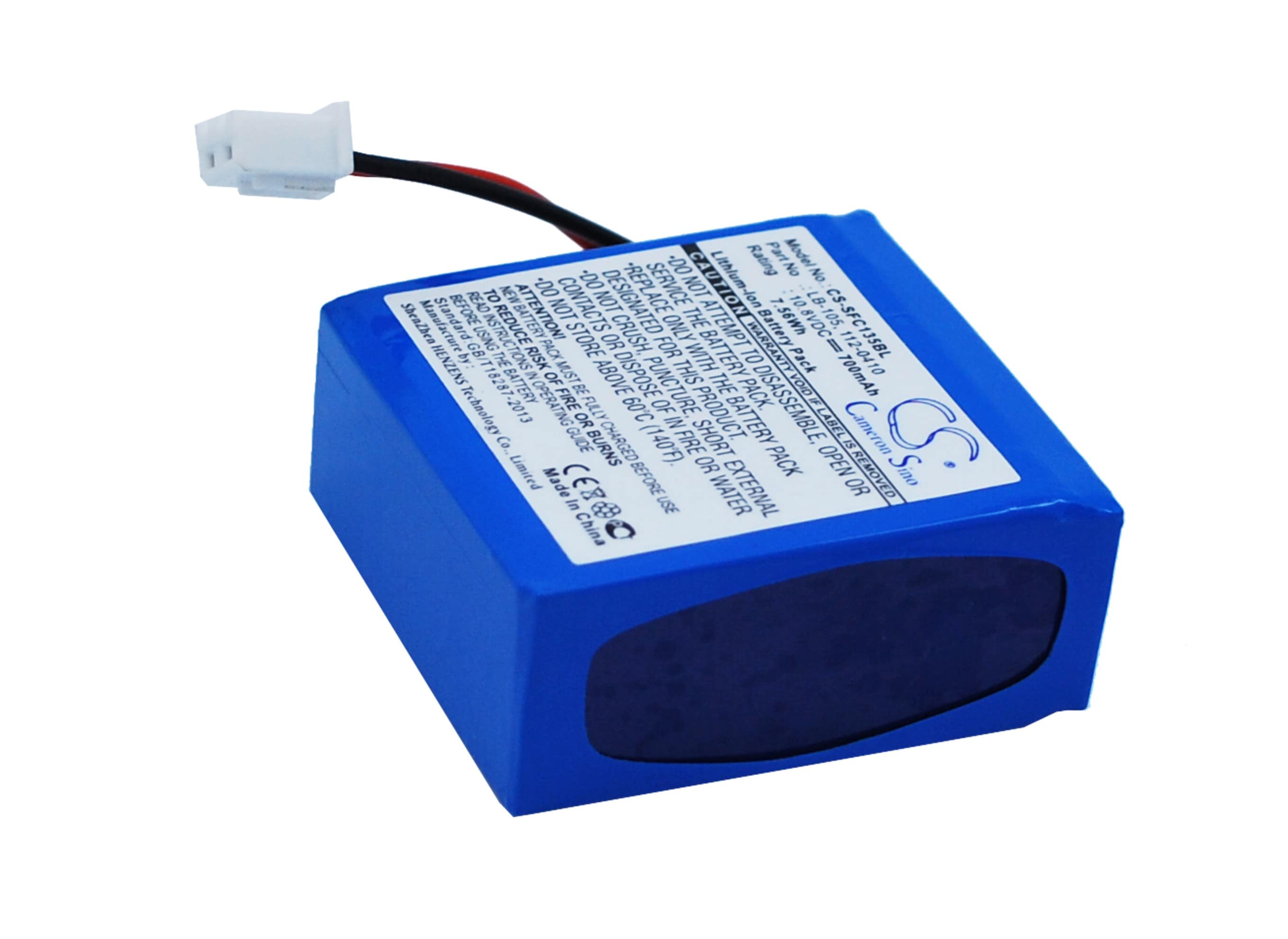 Batteri til betalingsterminal for Safescan 135i, 145ix, 155i osv.