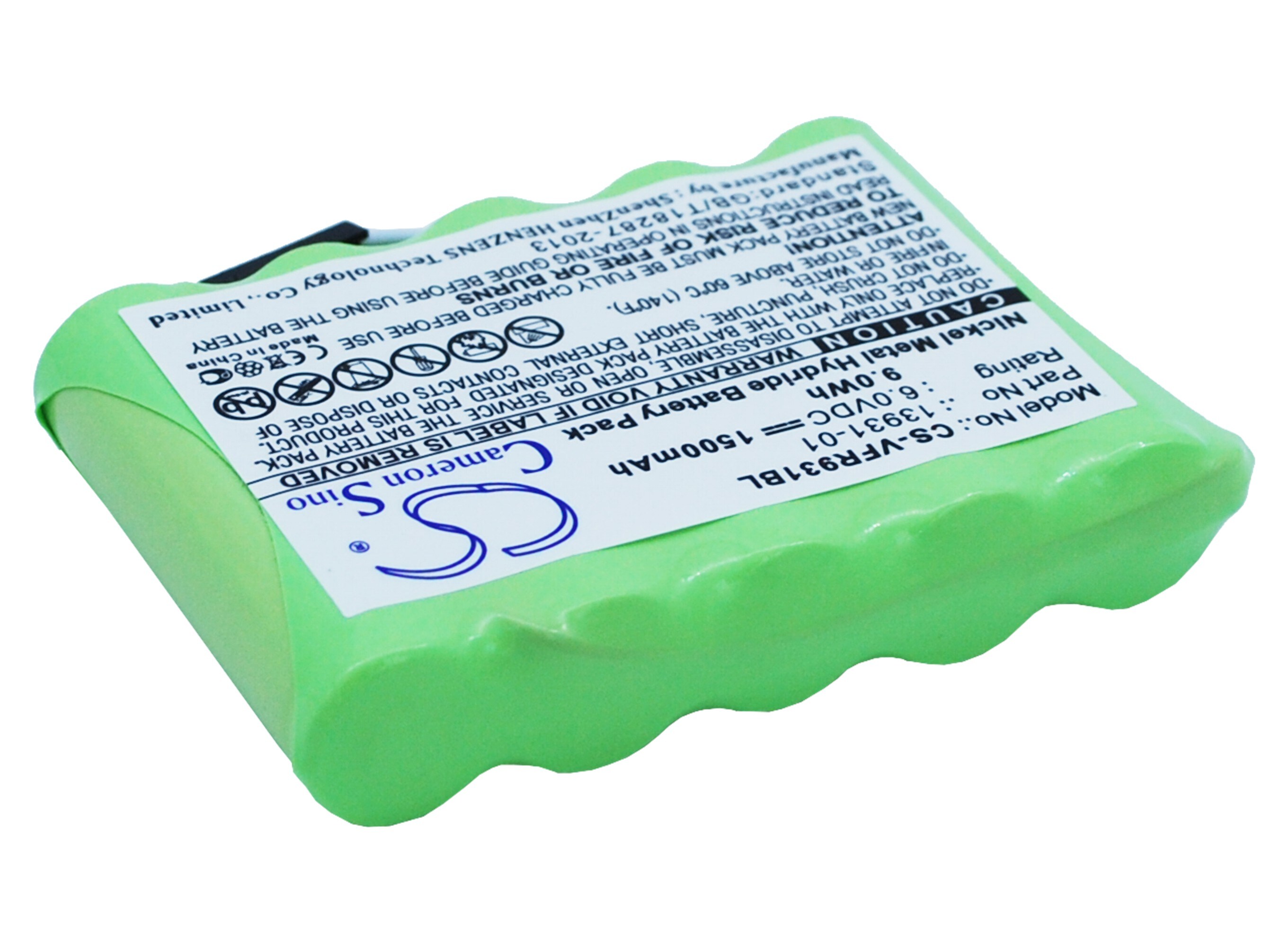 Batteri til betalingsterminal for Verifone Ruby Console, CPU-5, CPU-4