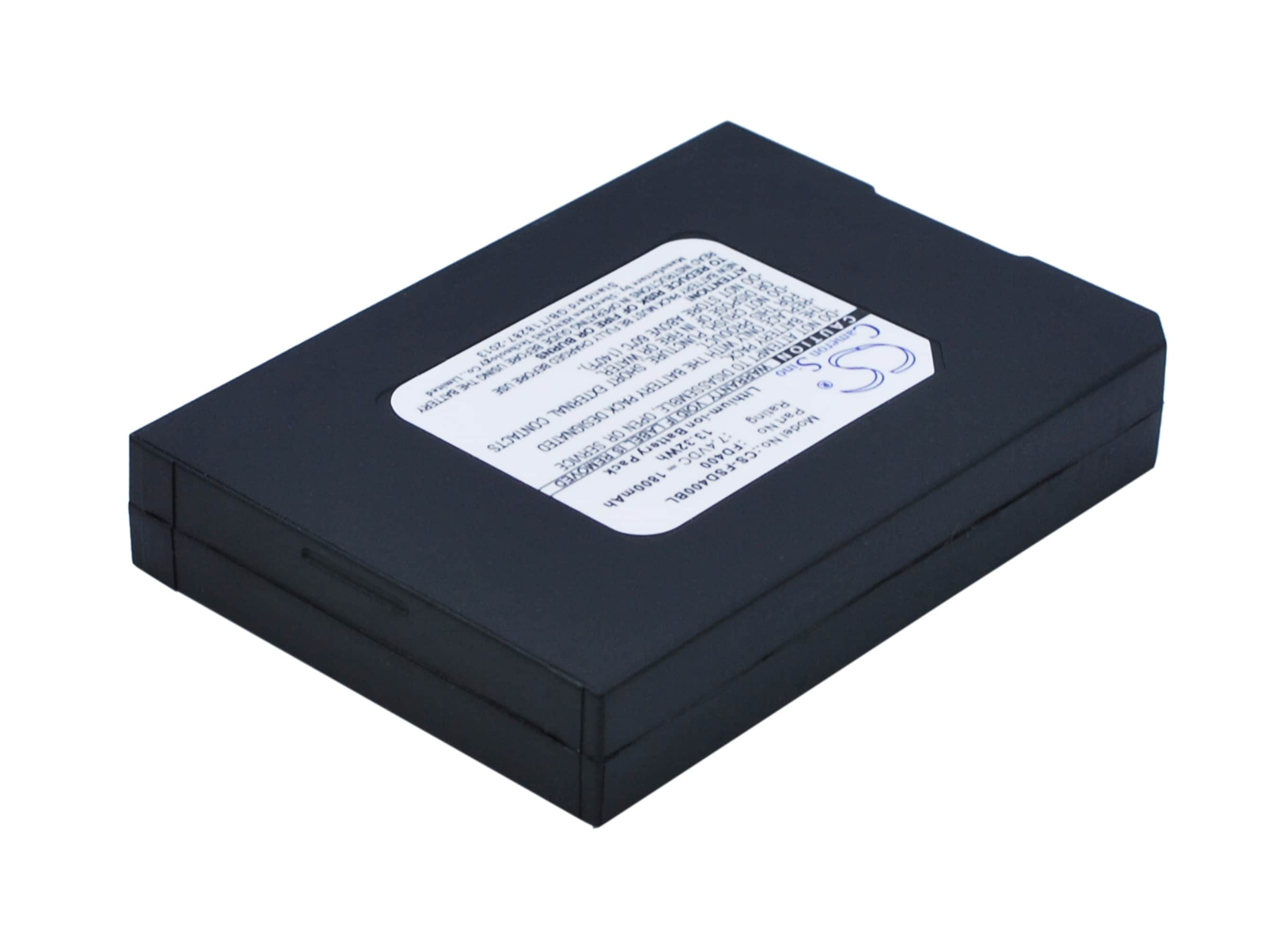 Batteri til betalingsterminal for FirstData FD-400, FD-400Ti, FD-400Gt osv.
