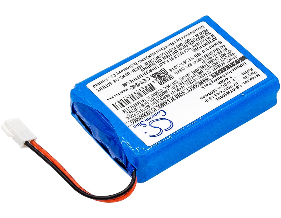 Batteri til betalingsterminal for CTMS Eurodetector