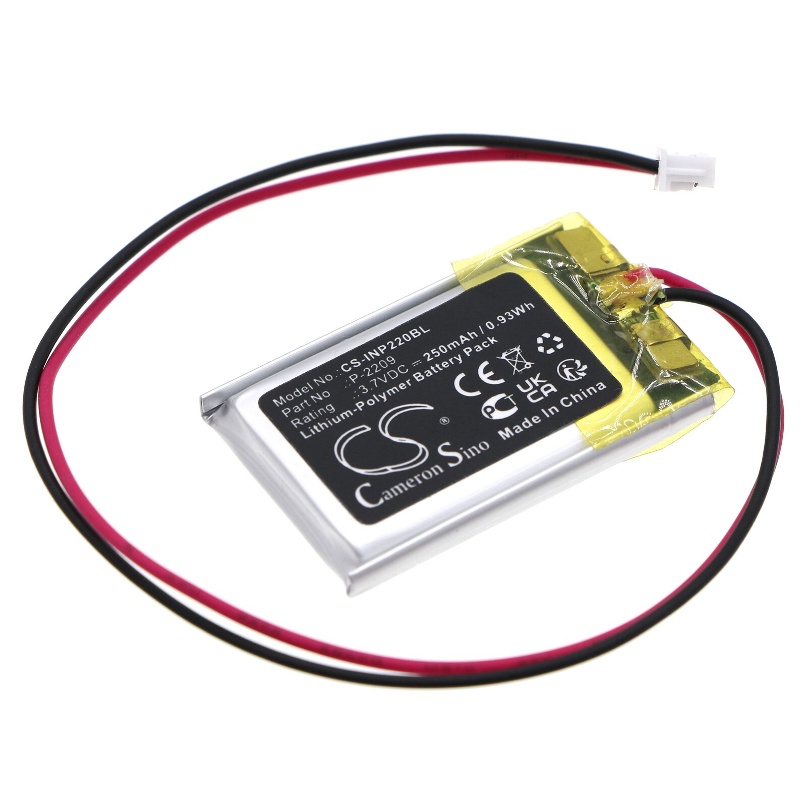 Batteri til betalingsterminal for INT RASTER Memory Backup