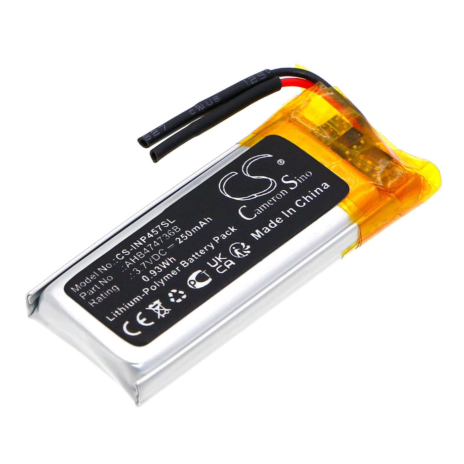 Batteri til betalingsterminal for ingenico RP457, RP457C