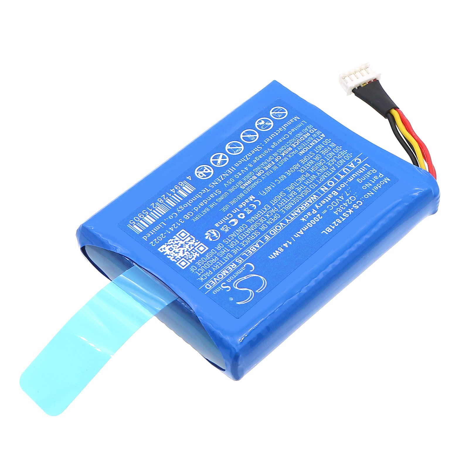 Batteri for betalingsterminal for Szzt KS8210