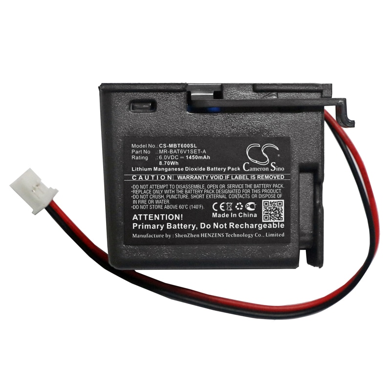Batteri for PLS for Mitsubishi MR-BAT6V1SET-A