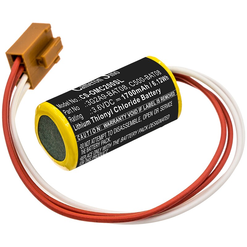 Batteri for PLS for Omron C20, C20P, C20PF og andre.