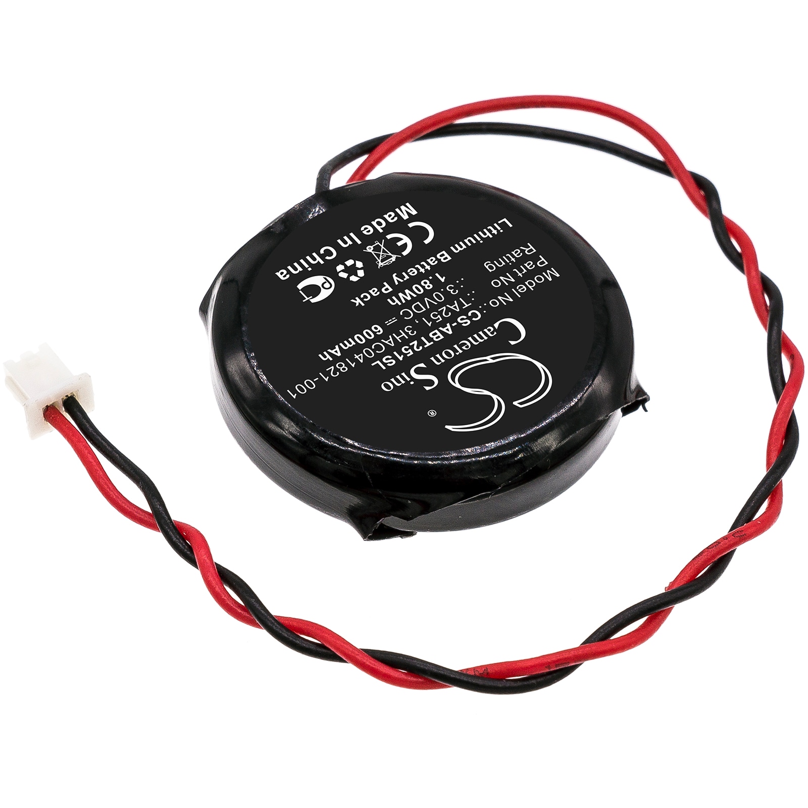 Batteri for PLC for ABB TA251, AC500, PM56X etc.
