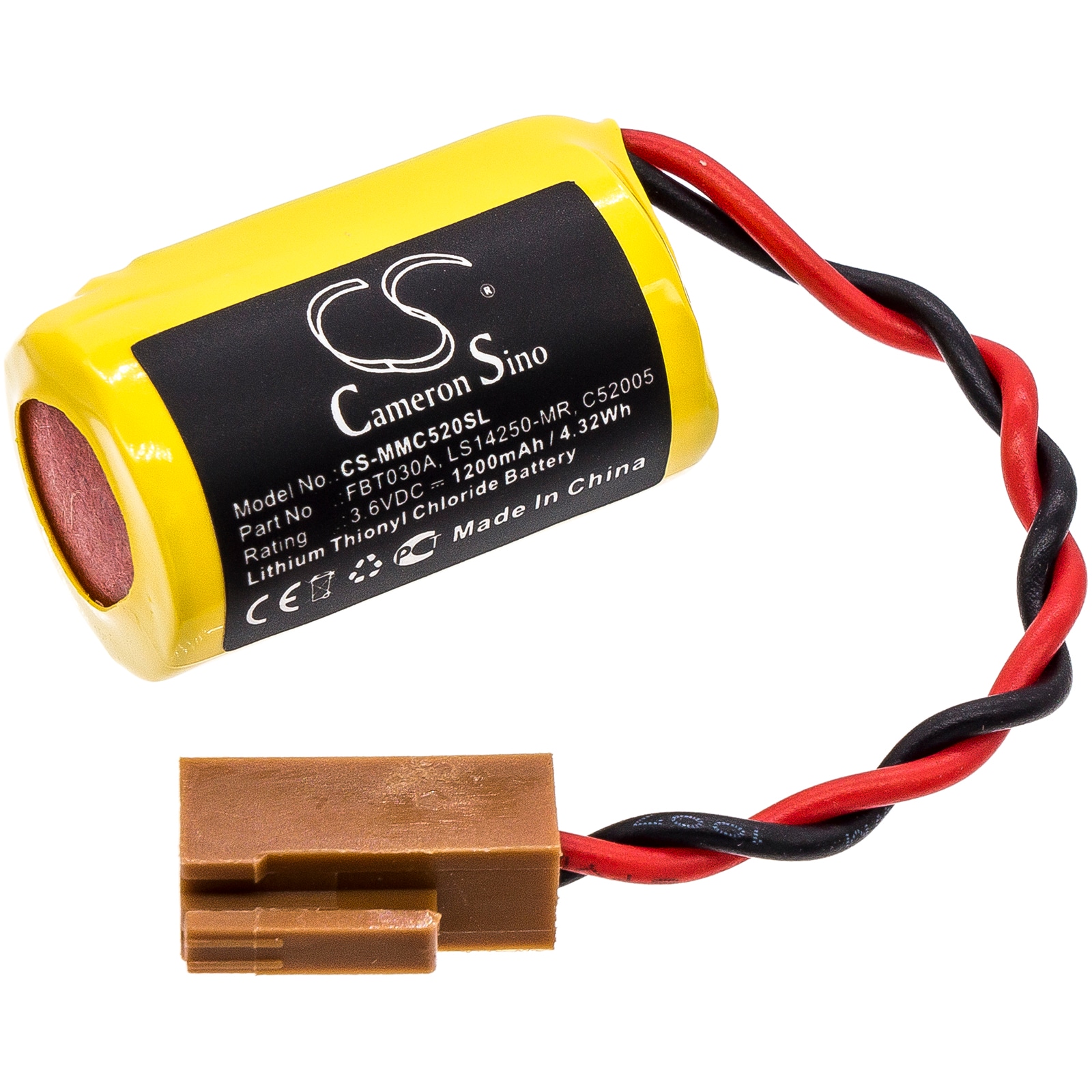 Batteri for PLS for Fuji Electric MICREX-F, MICREX-SX, MICREX-SPB og andre.