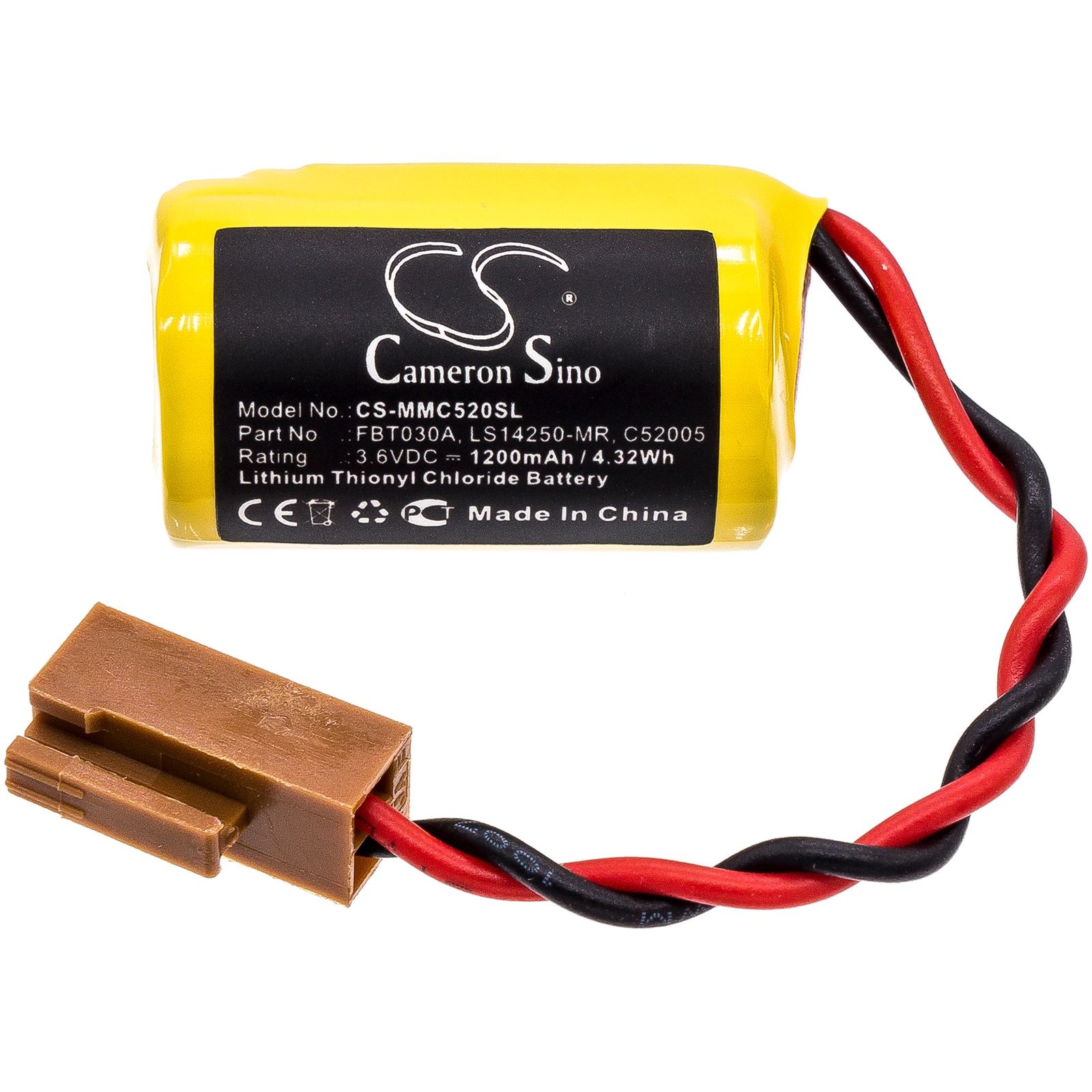 Batteri for PLS for Fuji Electric MICREX-F, MICREX-SX, MICREX-SPB og andre.