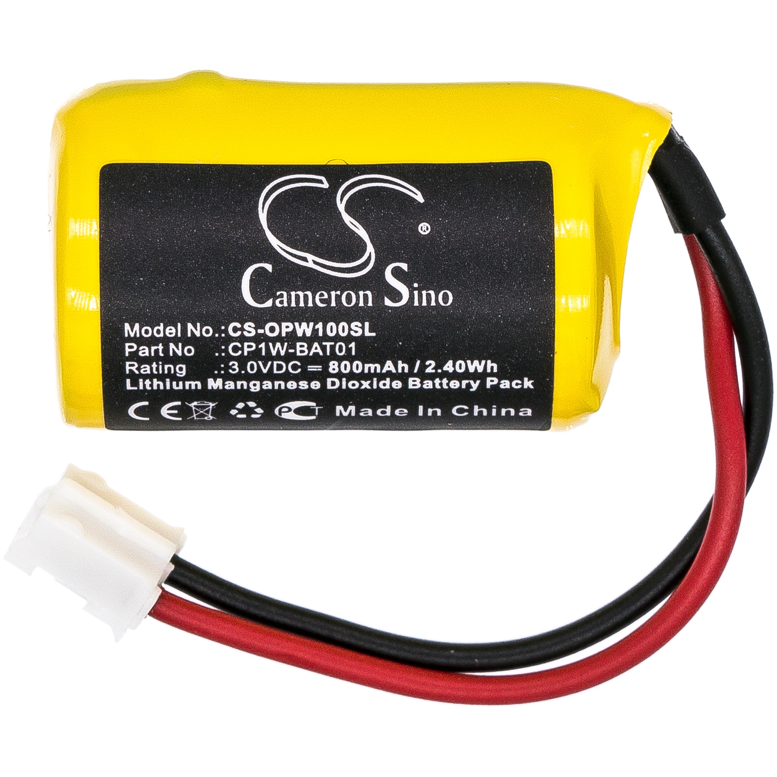 Batteri for PLC for Omron CP1W-BAT01