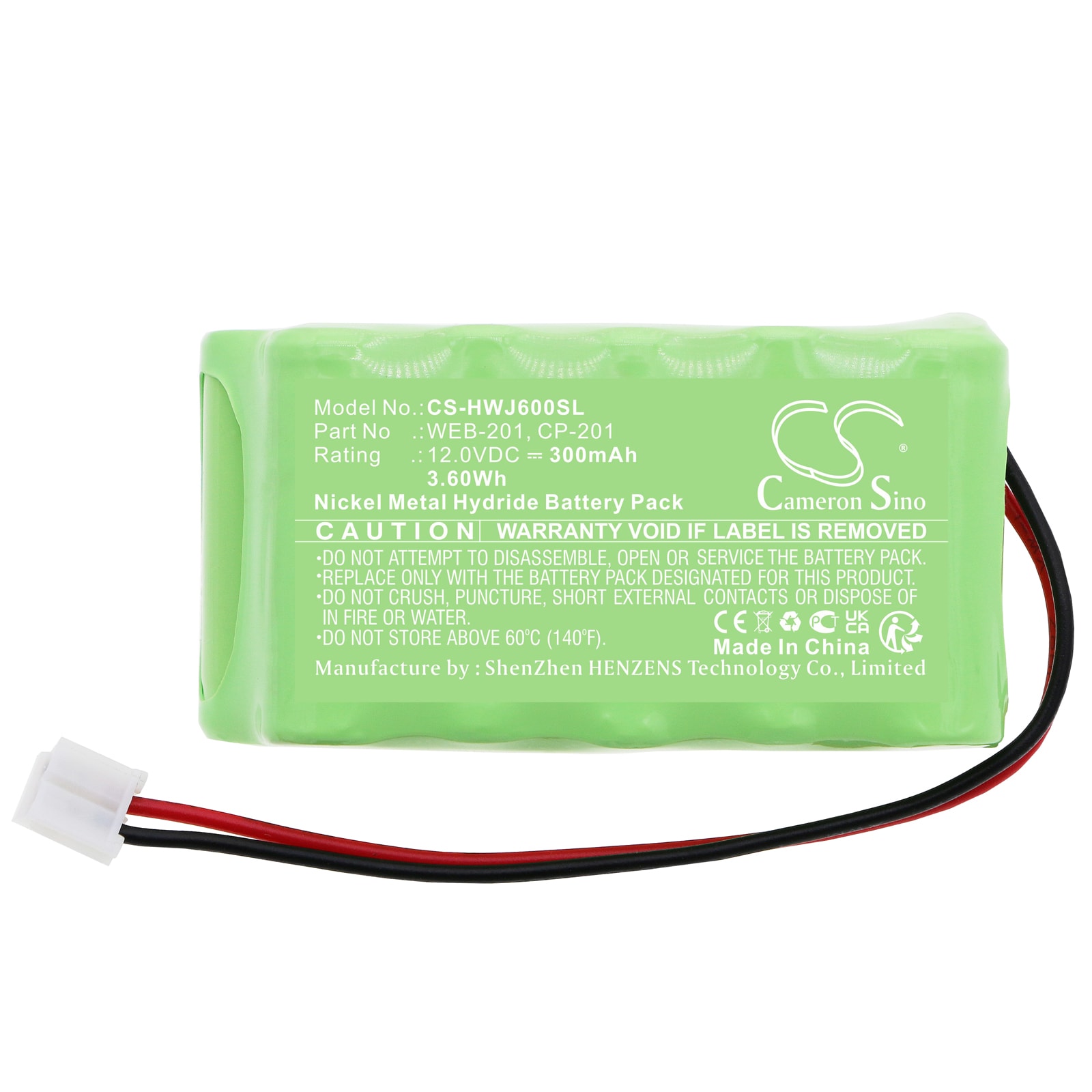 Batteri for PLC for Honeywell Vykon JACE-300E Controller, Vykon JACE-600E Controller og andre.