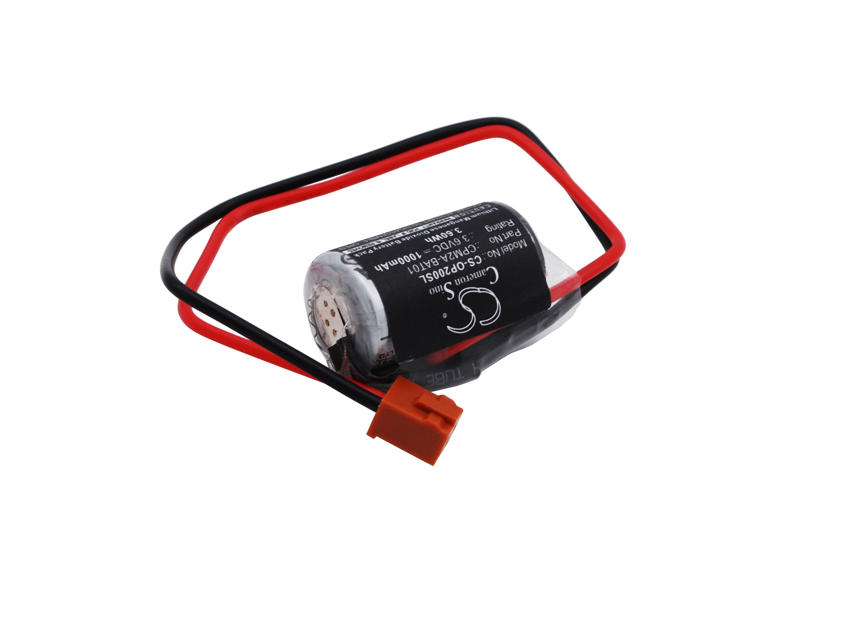 Batteri for PLS for Omron CPM2A, CQM1H, CJ1 og andre.