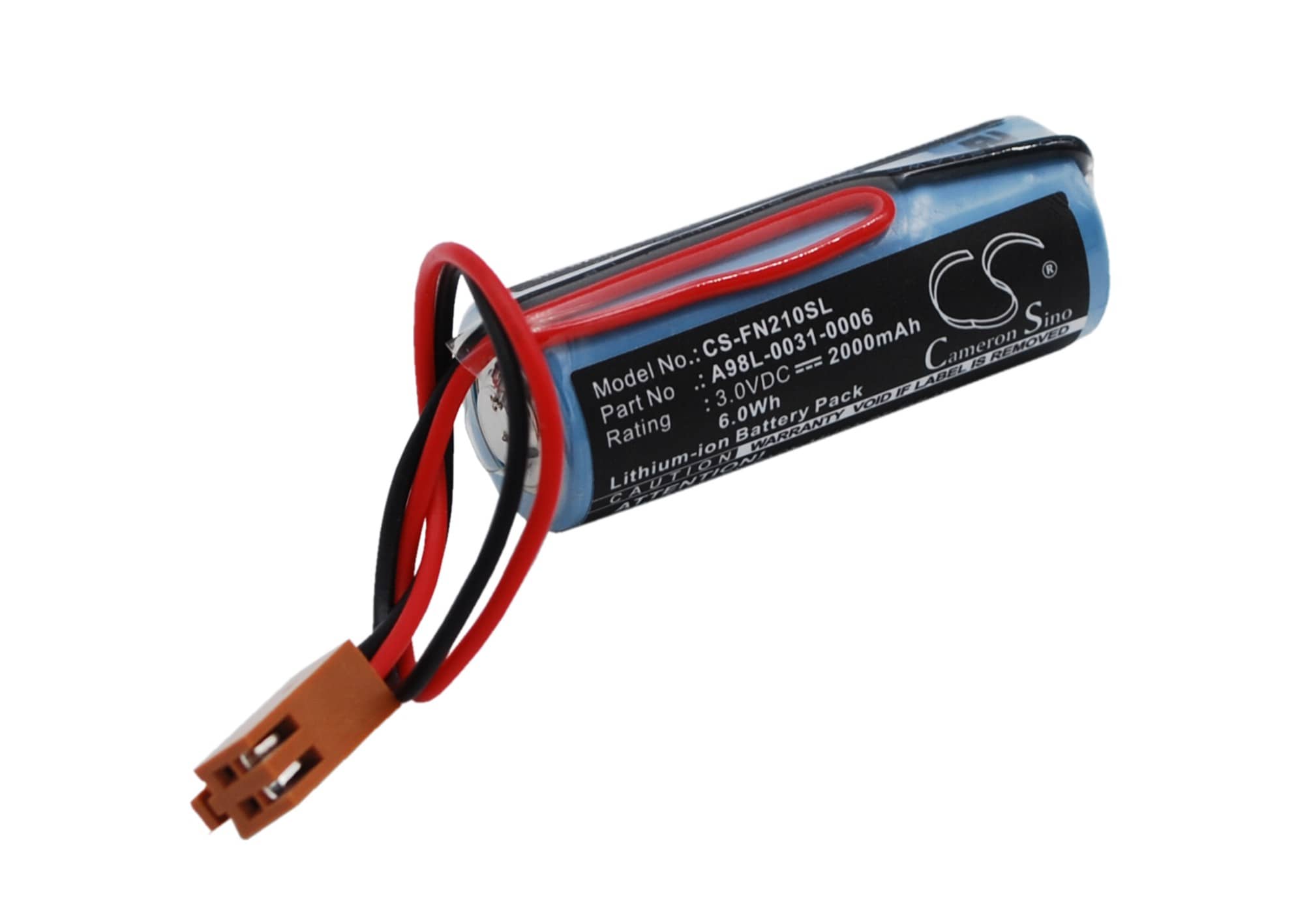 Batteri til PLC for GE FANUC CNC Power Mate 0, FANUC CNC Power Mate D og andre.