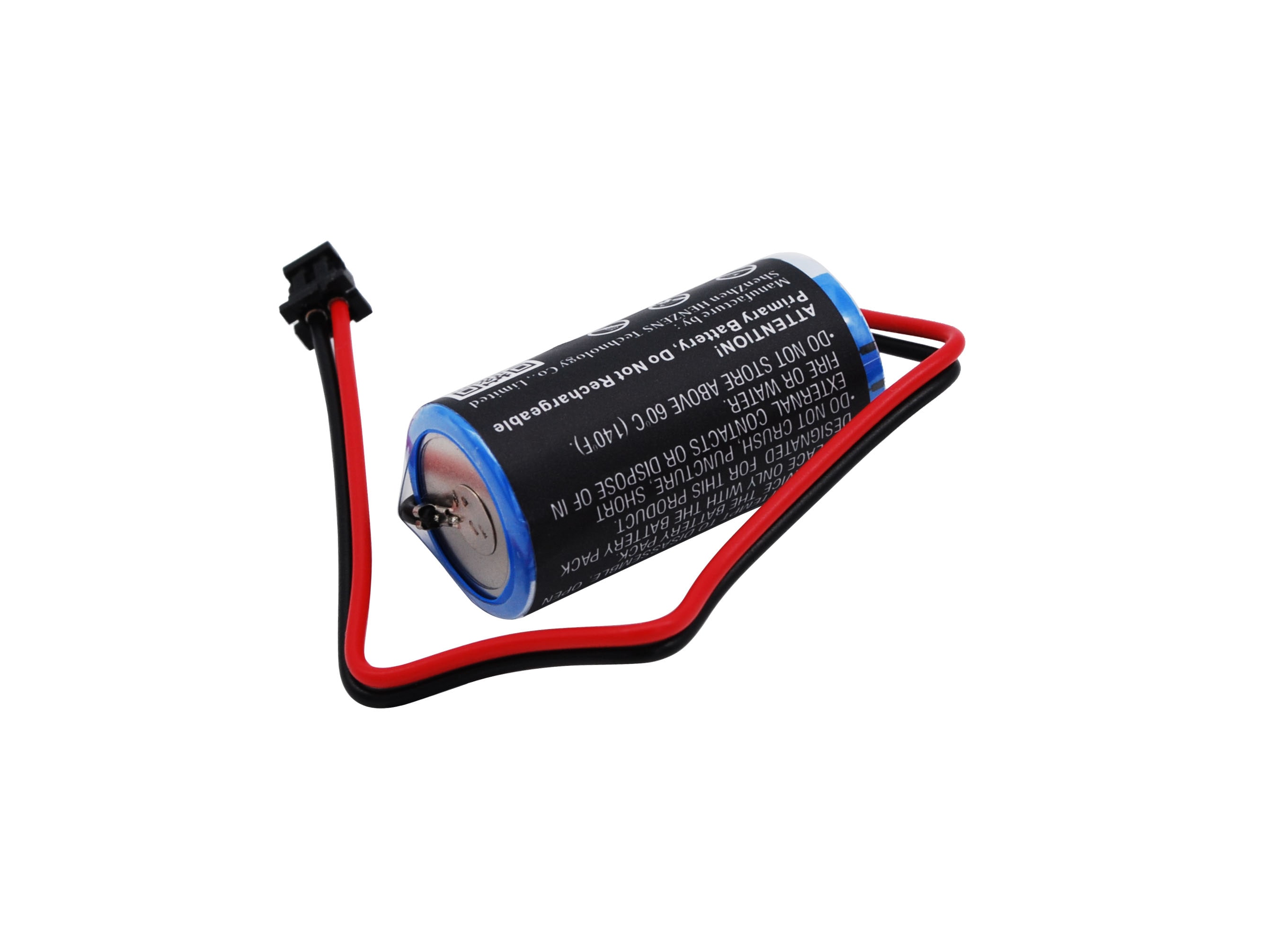 Batteri for PLS for Mitsubishi Q02CPU, Q02HCPU, Q06HCPU og andre.