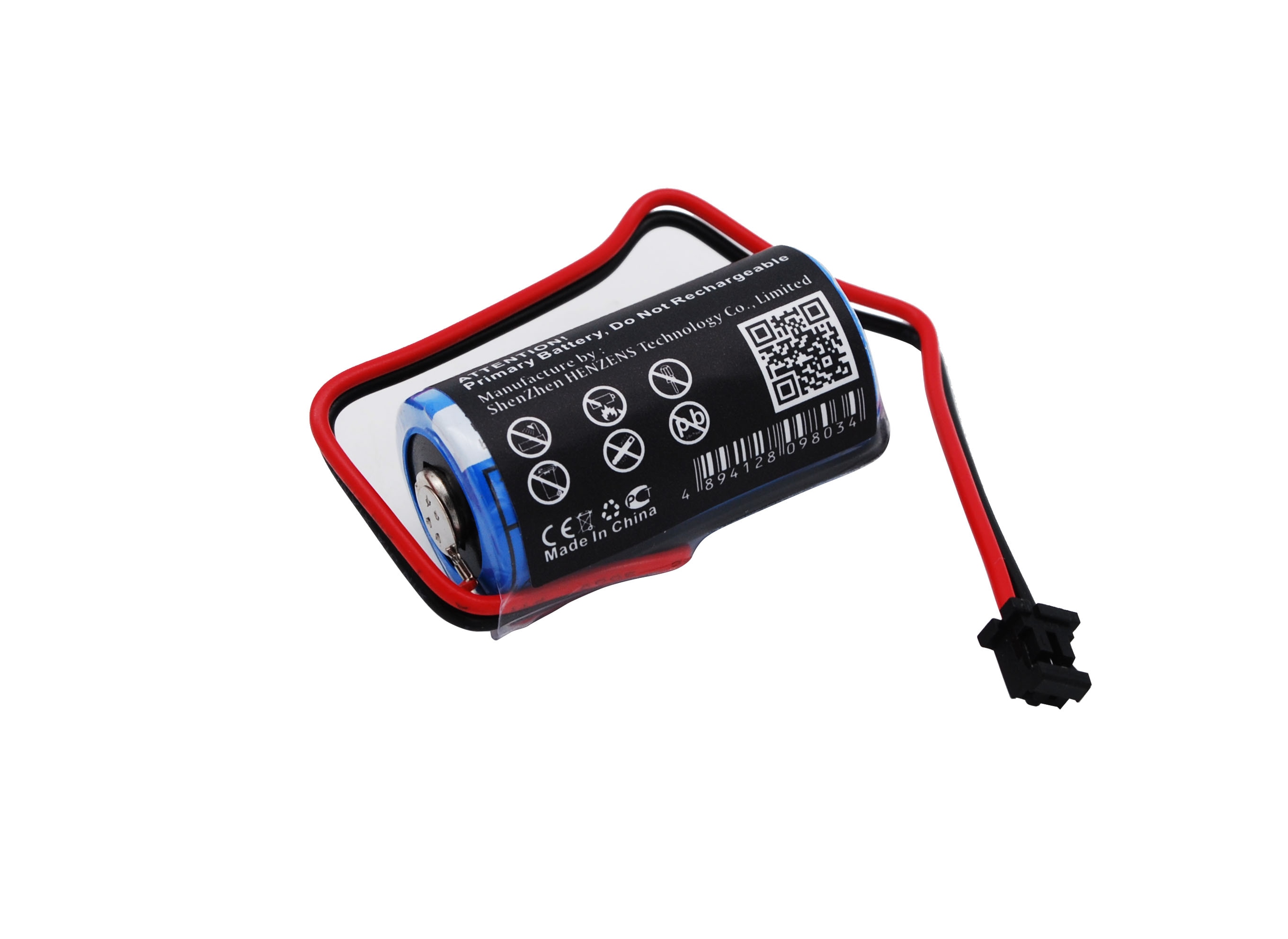 Batteri for PLS for Mitsubishi Q02CPU, Q02HCPU, Q06HCPU og andre.