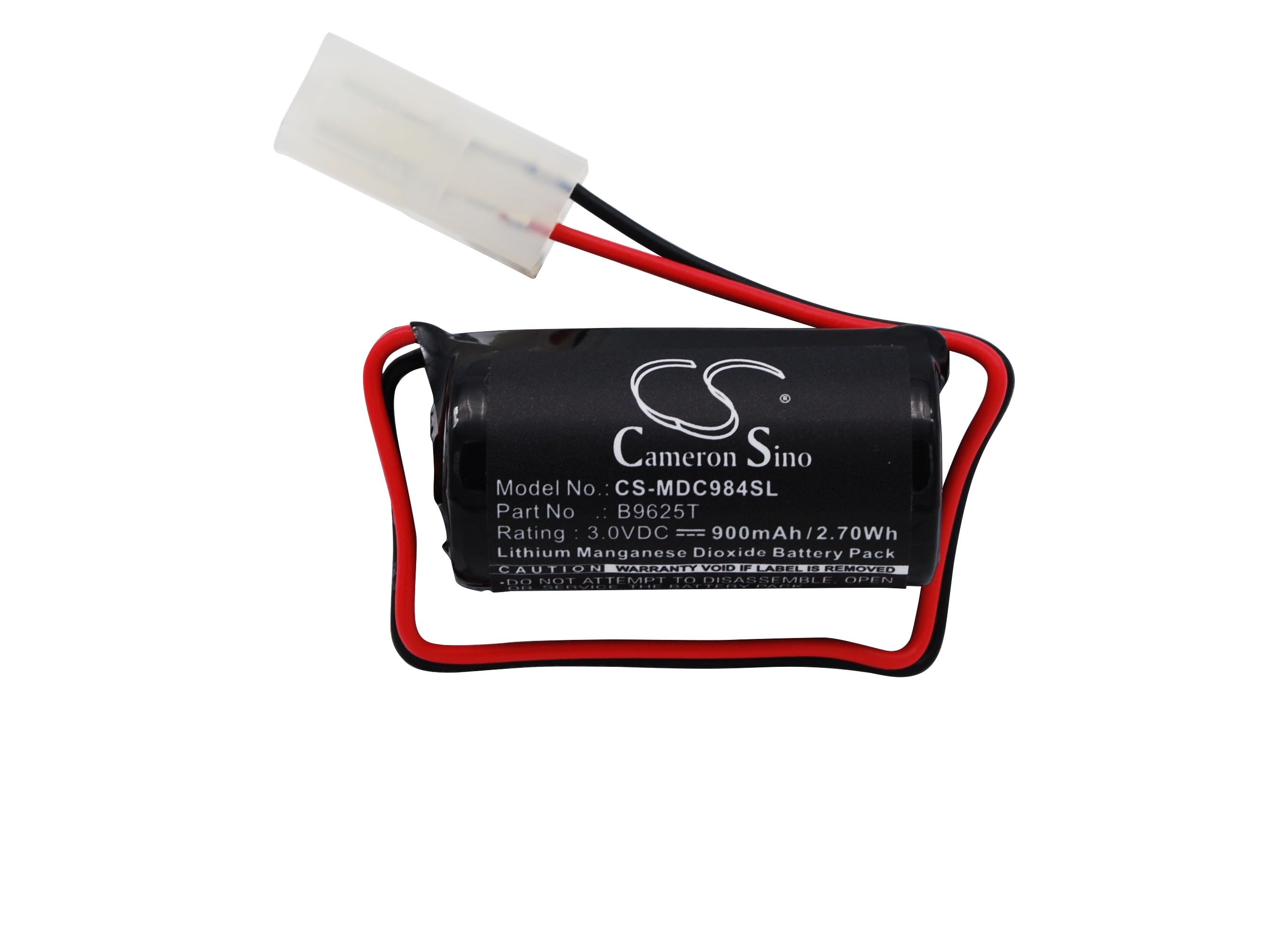 Batteri for PLS for MODICON MODICON: 884, 984X, 984X-008 osv.